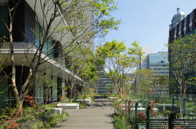 日本綠建築界翹楚——知名百年建築師事務所「日建設計」｜東京廣場花園TOKYO Square Garden